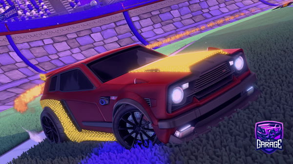 A Rocket League car design from Remytrade