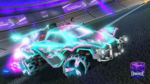 A Rocket League car design from mm5mm5454