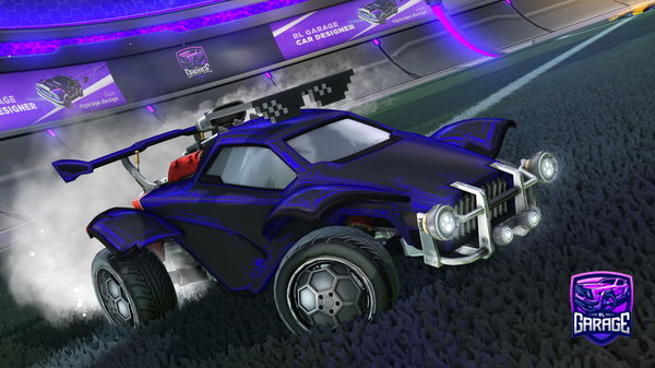 A Rocket League car design from voitx64