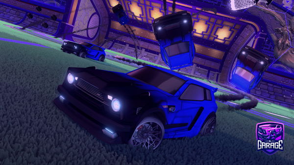 A Rocket League car design from Mataze