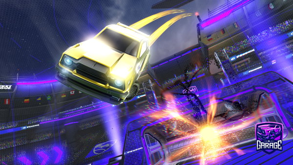 A Rocket League car design from BackTable8086