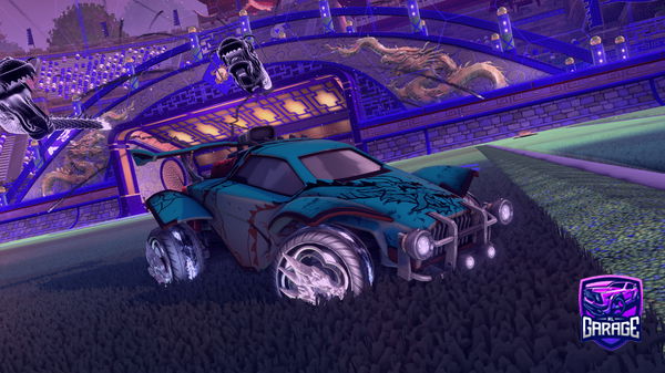 A Rocket League car design from Ibtesam