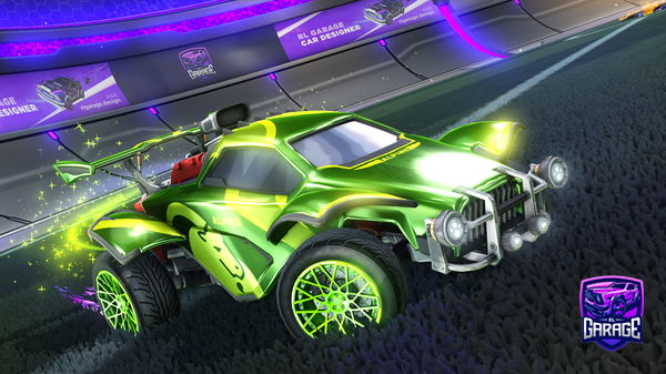 A Rocket League car design from vozify-rl