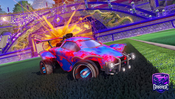 A Rocket League car design from Cor721