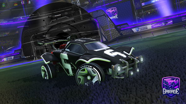 A Rocket League car design from deckkyyy