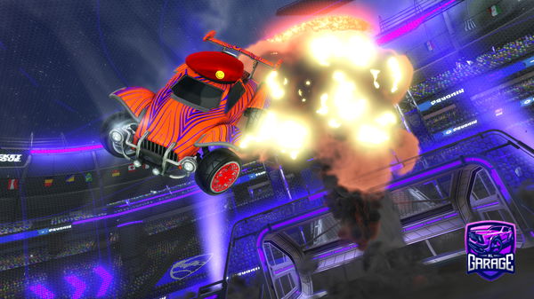 A Rocket League car design from QUIP__