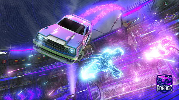 A Rocket League car design from Meoowy