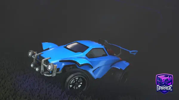 A Rocket League car design from BanDino09