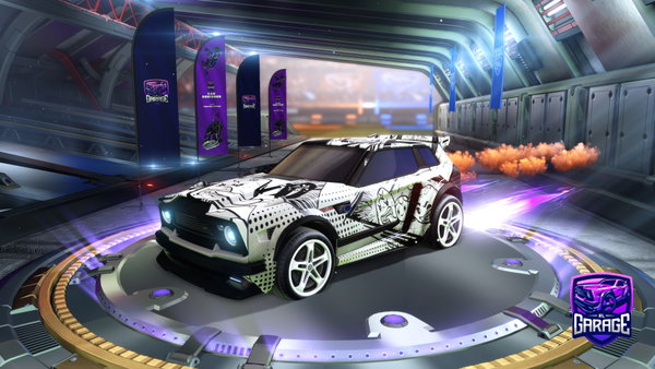 A Rocket League car design from AngeloXGamer_11