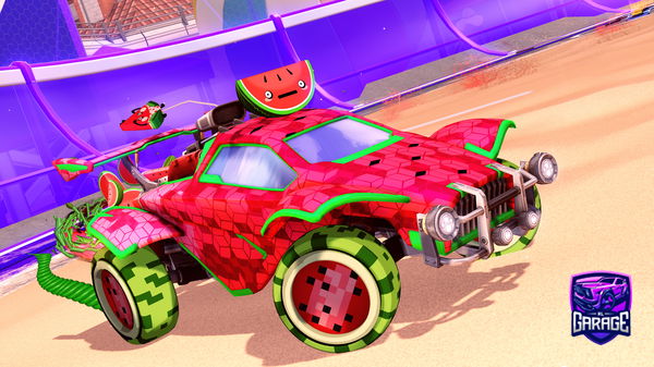 A Rocket League car design from irosario78