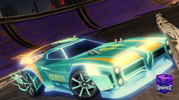 A Rocket League car design from XudiBTB2