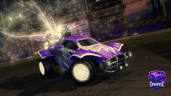 A Rocket League car design from -Mortensen-