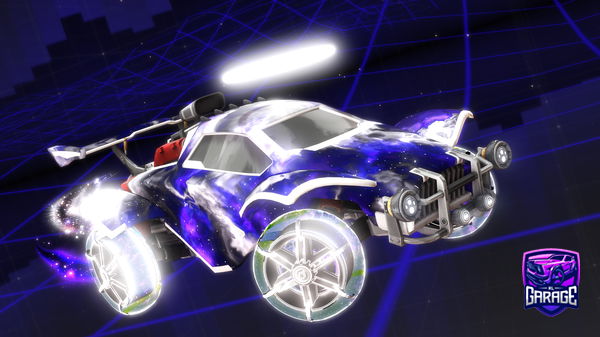 A Rocket League car design from Banholt