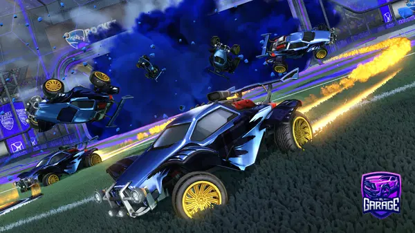 A Rocket League car design from Jeebozz