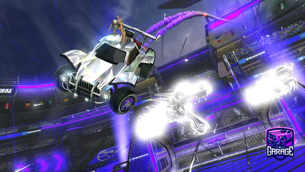 A Rocket League car design from Idkto