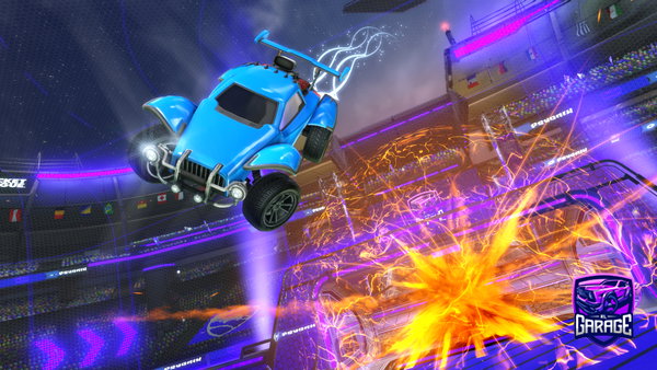 A Rocket League car design from melonsII