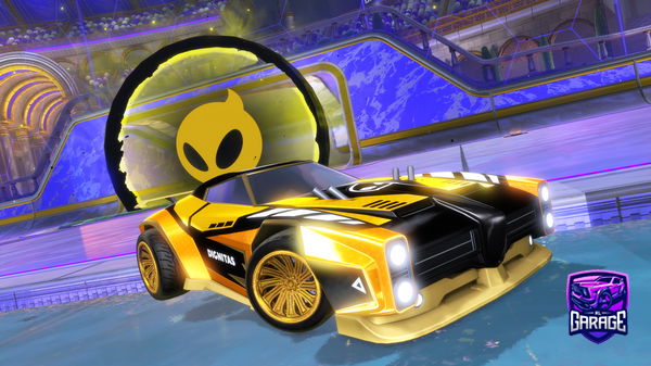 A Rocket League car design from la_loutre_primitive