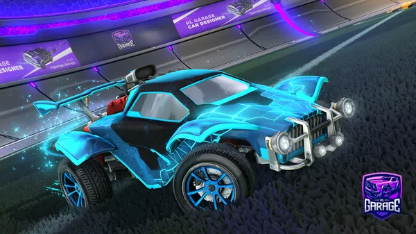 A Rocket League car design from darkRrLl
