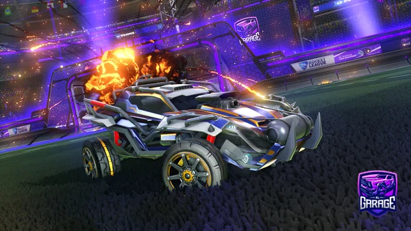 A Rocket League car design from kauanhcassaniga