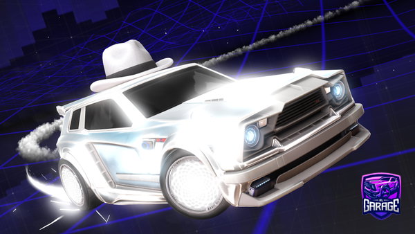 A Rocket League car design from Cristyan098