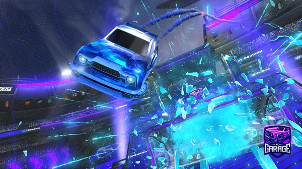 A Rocket League car design from everesti44