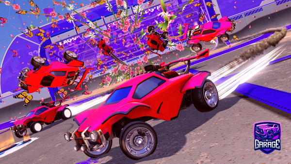 A Rocket League car design from dubbliuz