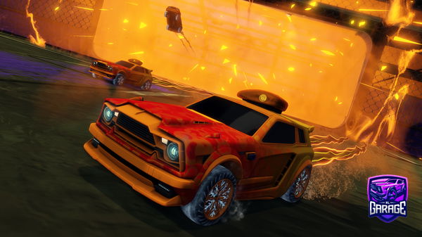 A Rocket League car design from -ShempanzeSaratovskaya-