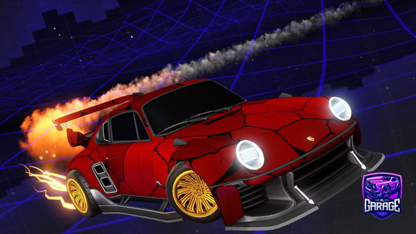 A Rocket League car design from Sheishboy