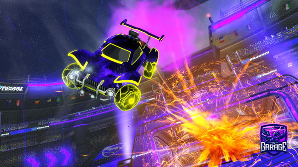 A Rocket League car design from WhiteBread_Fred