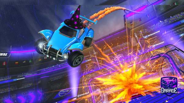 A Rocket League car design from Monks__