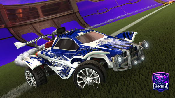 A Rocket League car design from GooseXL