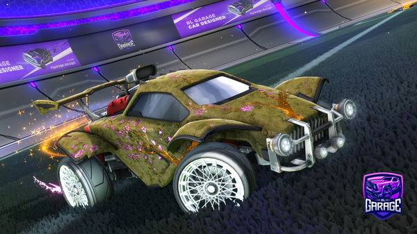 A Rocket League car design from armoni