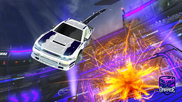 A Rocket League car design from doublehdiscord