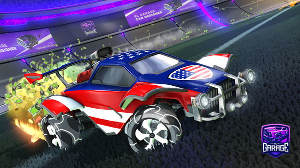 A Rocket League car design from Grofgar