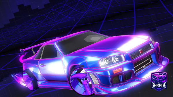 A Rocket League car design from -KOS-