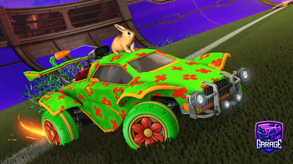 A Rocket League car design from SuperMommy