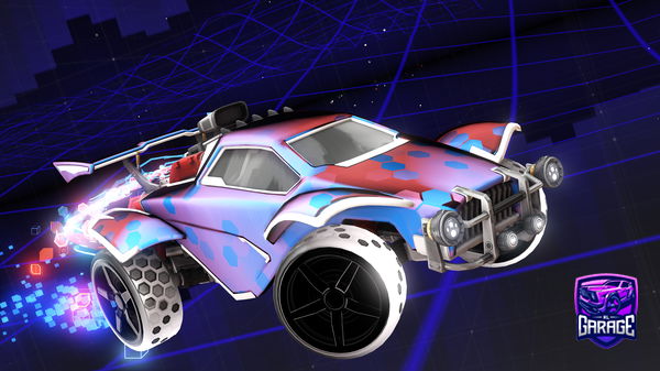 A Rocket League car design from MatthewR4V3