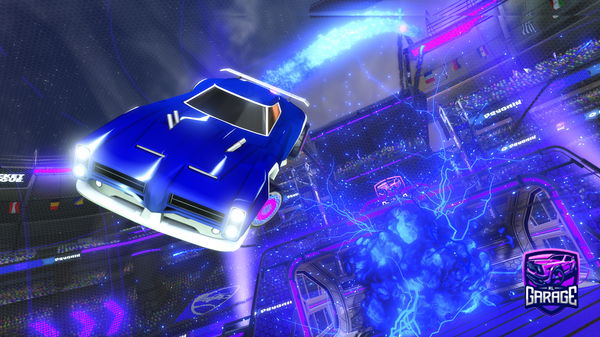 A Rocket League car design from Again_osk