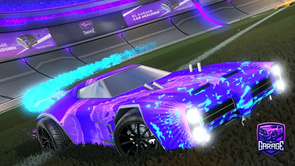 A Rocket League car design from leonprimer