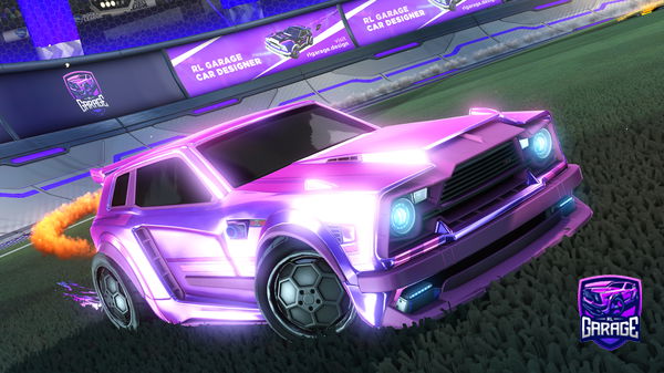 A Rocket League car design from Figge12