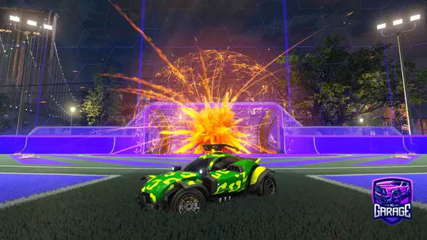 A Rocket League car design from Froggy2013_