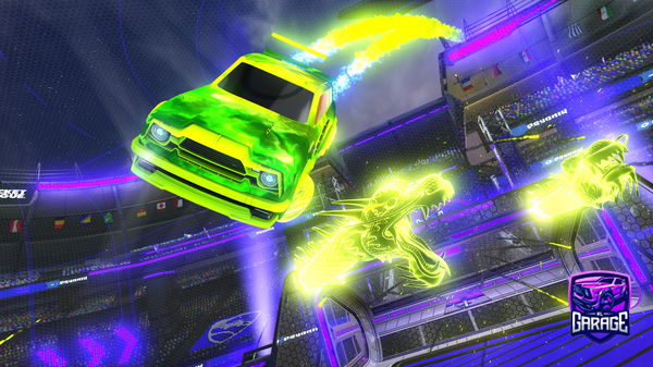 A Rocket League car design from Vib1nDin0