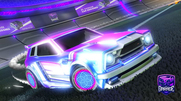 A Rocket League car design from Rdicko