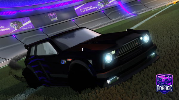 A Rocket League car design from Zxtos