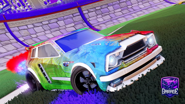 A Rocket League car design from V_Void092