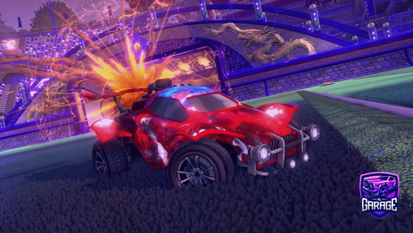 A Rocket League car design from ichiha213