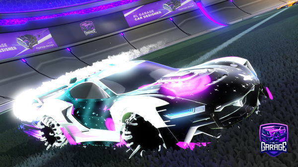 A Rocket League car design from CDAWG0528