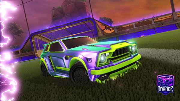 A Rocket League car design from BAELTI