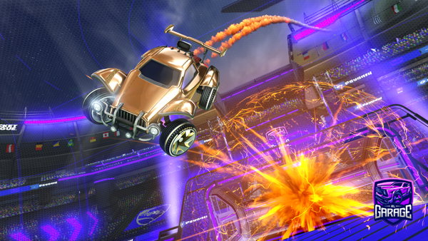 A Rocket League car design from Polski_szaman