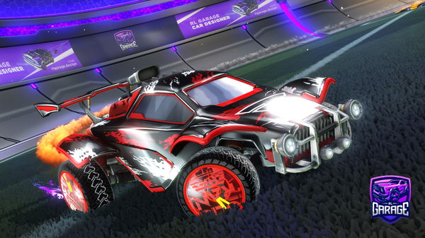 A Rocket League car design from YousefALN